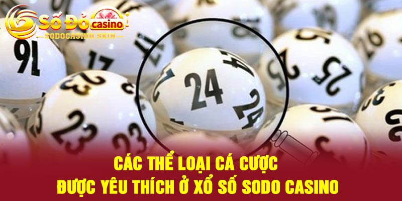 Các thể loại cá cược được yêu thích ở xổ số Sodo casino